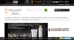 Desktop Screenshot of deluxebeaute.fr